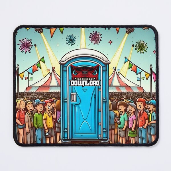 Item preview, Download Festival portaloo designed and sold by Matthew’s Tee Shop.