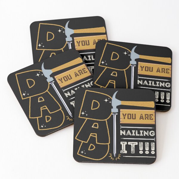Item preview, Dad You Are Nailing It!!! Dad Life Totally Nailed It, Funny Wood Working Father's Day designed and sold by moproconcepts.