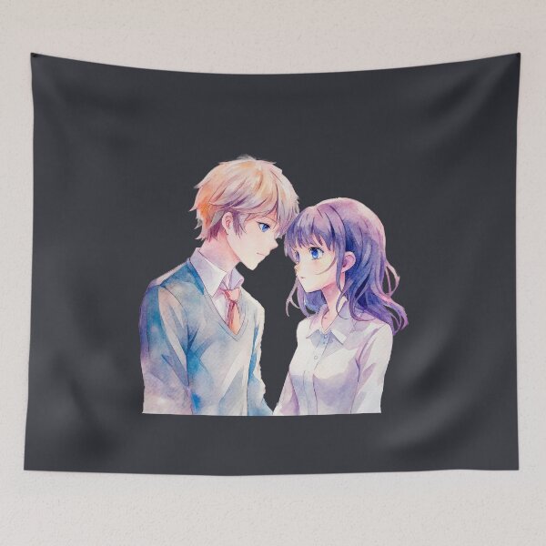 Item preview, Blossoming Affection: A Springtime Anime Romance designed and sold by Michael van der Hoorn.