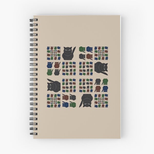 Item preview, Tomeo cat collage pattern designed and sold by Cherevan.