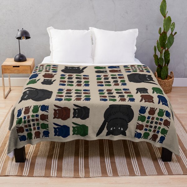 Item preview, Tomeo cat collage pattern designed and sold by Cherevan.