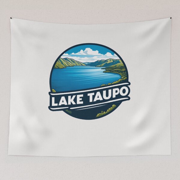 Item preview, lake taupo designed and sold by creativechaster.