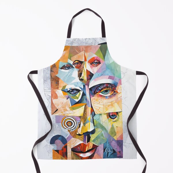 Aperçu de l'œuvre Portrait cubisme A23 créée et vendue par ATartelin.