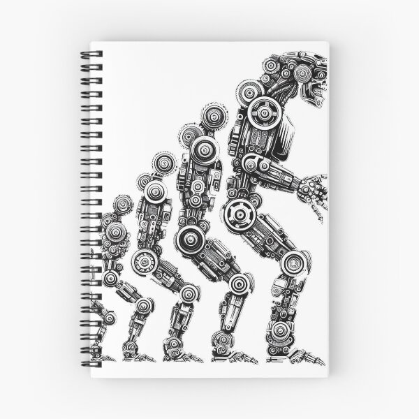 Item preview, Robot Evolution: From Mechanics to Tech designed and sold by TextileTrove.