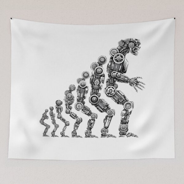 Item preview, Robot Evolution: From Mechanics to Tech designed and sold by TextileTrove.