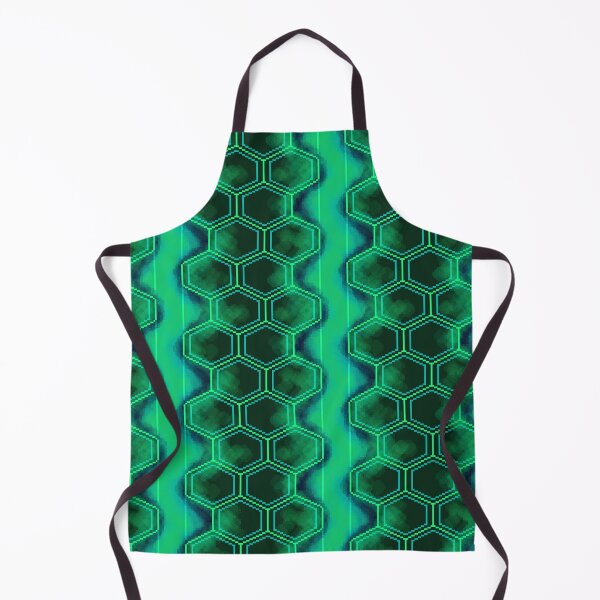 Item preview, Acid Green Hexagon Pattern designed and sold by The-Stellerium.