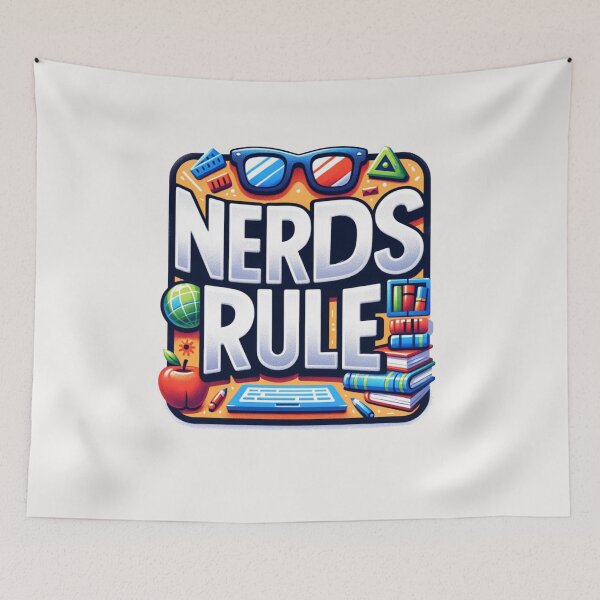 Item preview, nerds rule designed and sold by creativechaster.