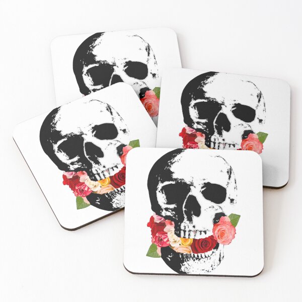 Item preview, Xray Skull with flowers designed and sold by John-Xi-Nah.