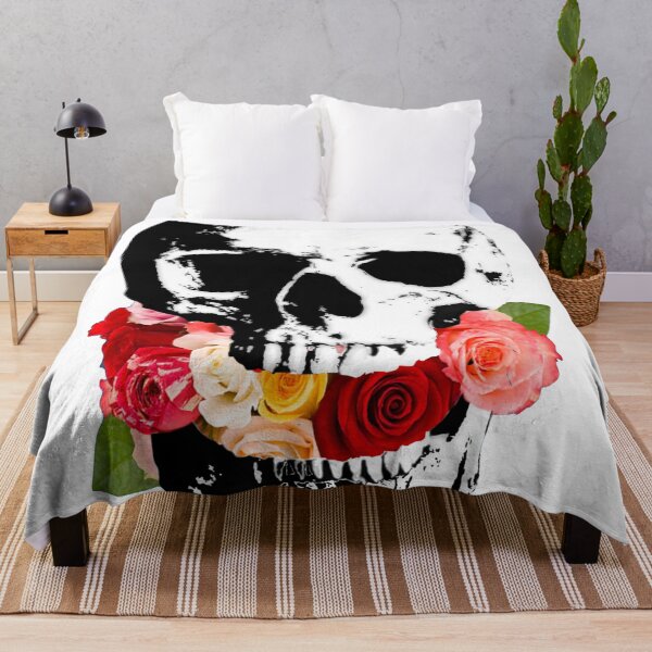 Item preview, Xray Skull with flowers designed and sold by John-Xi-Nah.