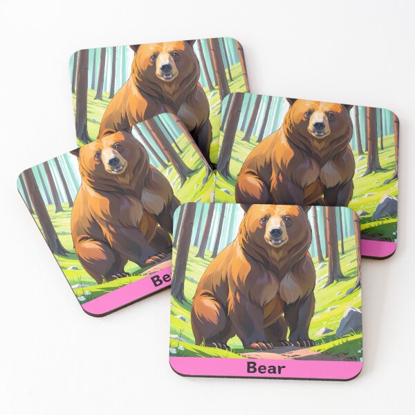 Item preview, Bear（Digital art） designed and sold by Animal-Avenue.