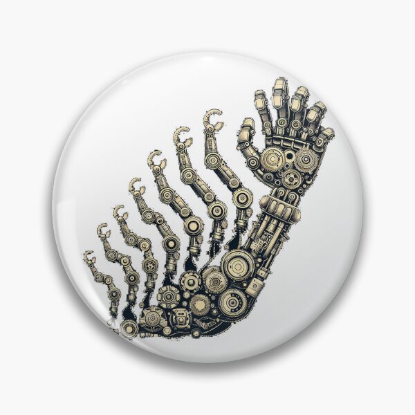 Item preview, Technological Progress: Robotic Arm Evolution designed and sold by TextileTrove.