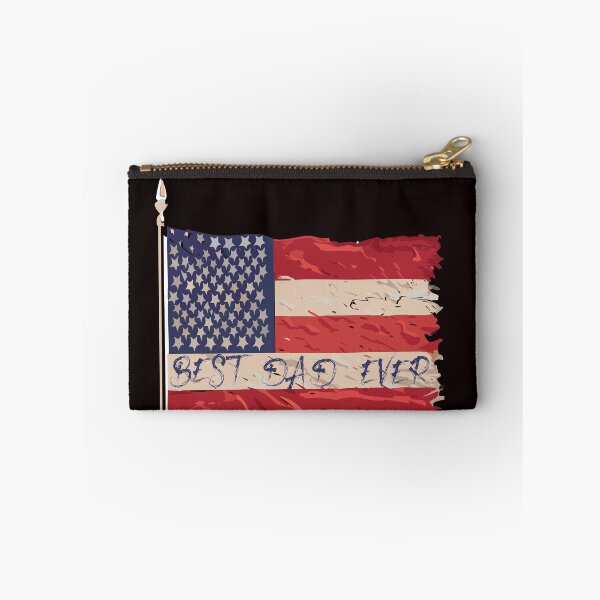 Item preview, Copy of BEST DAD EVER, Father's Day with American Flag designed and sold by Meedbubble2-0.