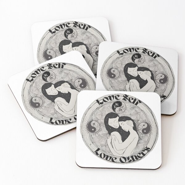 Item preview, Zen Self Love Namaste Love Self Love Others Spiritual Mantra for life designed and sold by Wolvescreate.