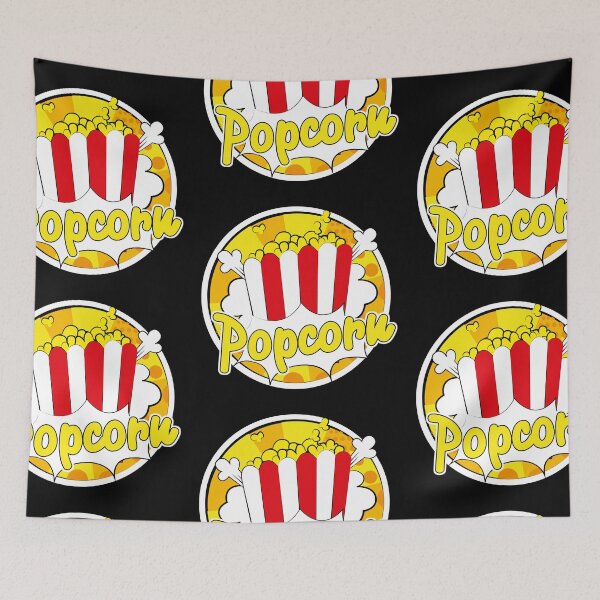 Item preview, Popcorn Party Funny Mask Masks Mouth Nose Mouth Guard Sayings Nose Protection Face Mask Funny Sayings Unisex Motif designed and sold by Mark Sukra.