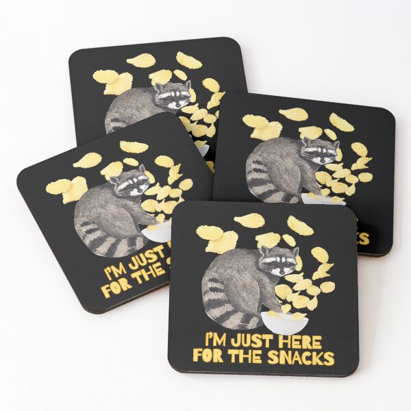 Item preview, I'm Just Here For The Snacks designed and sold by TemboDreams.