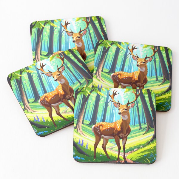 Item preview, Deer（Digital art） designed and sold by Animal-Avenue.