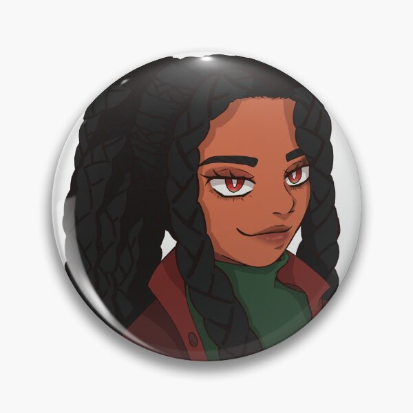 Item preview, Black anime girl designed and sold by YandhiDraws.