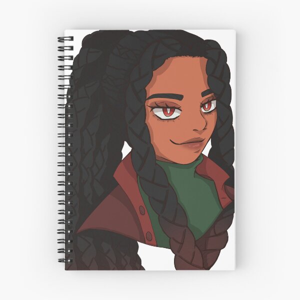 Item preview, Black anime girl designed and sold by YandhiDraws.