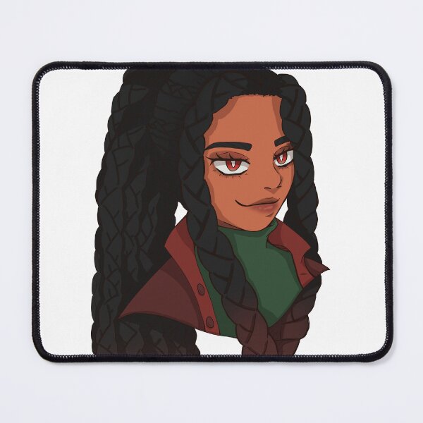 Item preview, Black anime girl designed and sold by YandhiDraws.