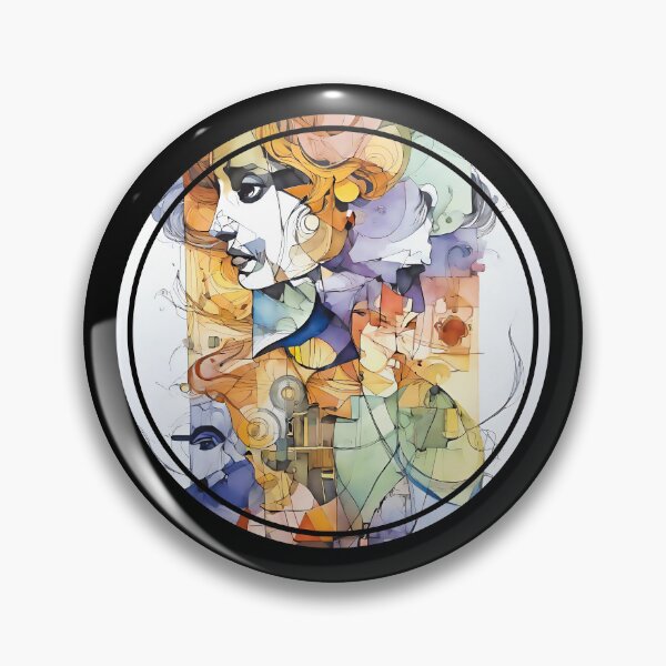 Item preview, Cubism portrait A25 designed and sold by ATartelin.