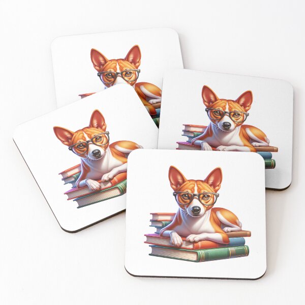 Item preview, Basenji And Books designed and sold by TheAnimalZ00.