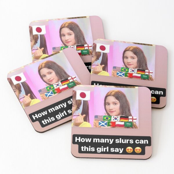 Item preview, How many slurs can this girls say ?? kep1er Bahiyyih kpop meme Instagram story designed and sold by mslur.