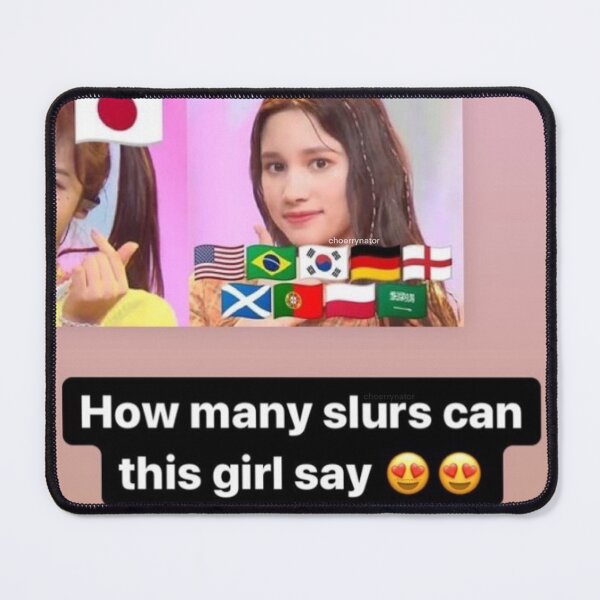 Item preview, How many slurs can this girls say ?? kep1er Bahiyyih kpop meme Instagram story designed and sold by mslur.