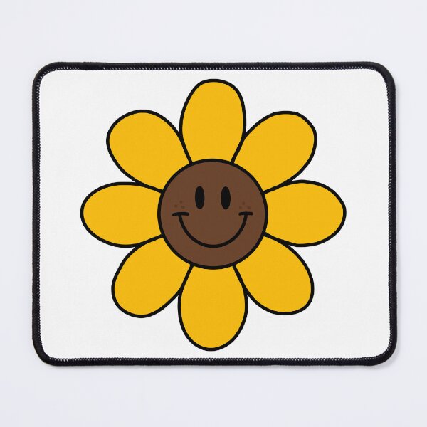 Item preview, Sunflower Smiley Face designed and sold by pinkelephantds.