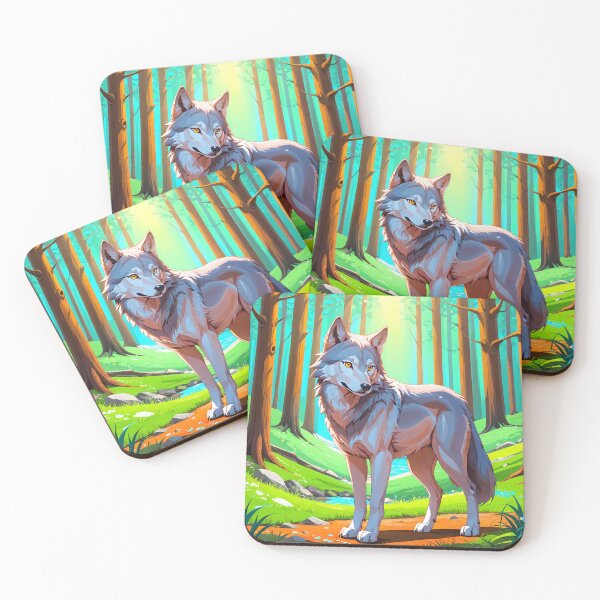 Item preview, Wolf（Digital art） designed and sold by Animal-Avenue.