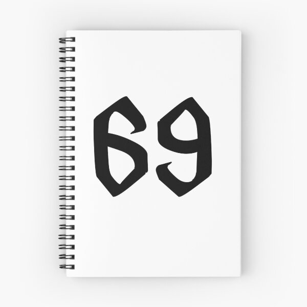 Item preview, 69, sixty nine, black, Harry P designed and sold by Numbers-Art.