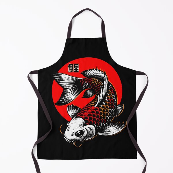 Item preview, Japanese Koi Fish Beautiful Vintage Art Gift designed and sold by InkyGenies.