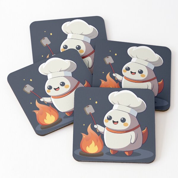 Item preview, Culinary Adventures of a Chubby Marshmallow Chef designed and sold by omerfdln34.