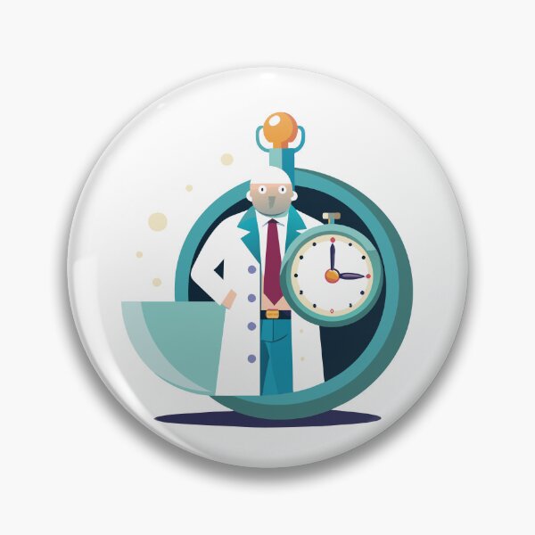 Item preview, Scientific Endeavors of a Tiny Clock designed and sold by omerfdln34.