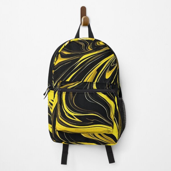 Item preview, Amazing Yellow Magma River - Liquid Marble. designed and sold by Designial.