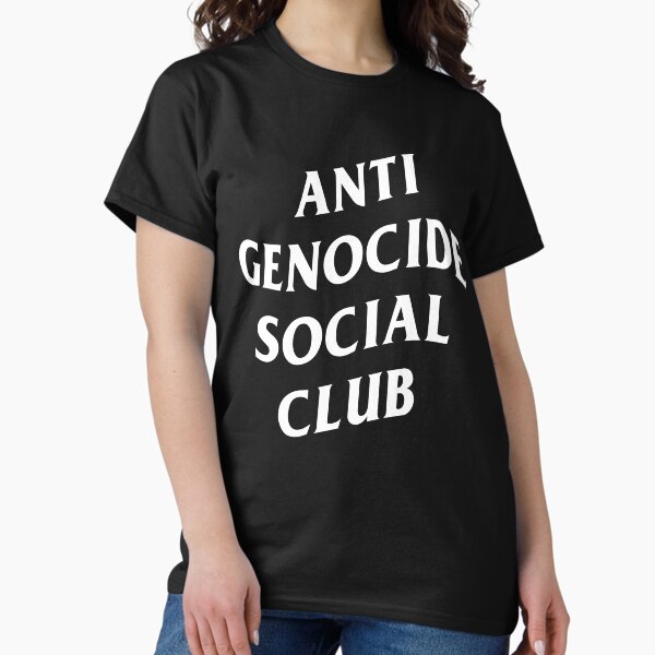 Item preview, Copy of Anti-Genocide Social Club (White Text) designed and sold by SubBass49.