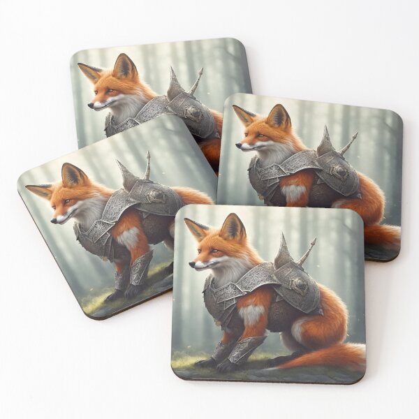 Item preview, fox in armor designed and sold by FotoAndyCR.