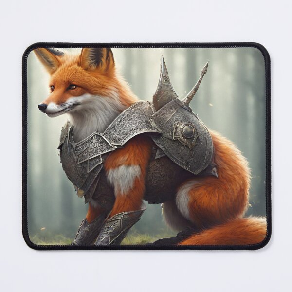 Item preview, fox in armor designed and sold by FotoAndyCR.