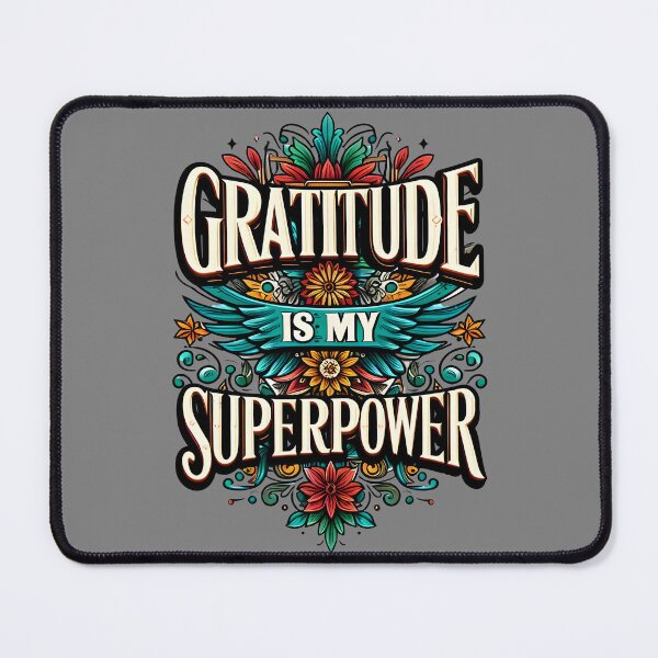 Item preview, la gratitud es mi superpoder, tipografía designed and sold by maxmaj.