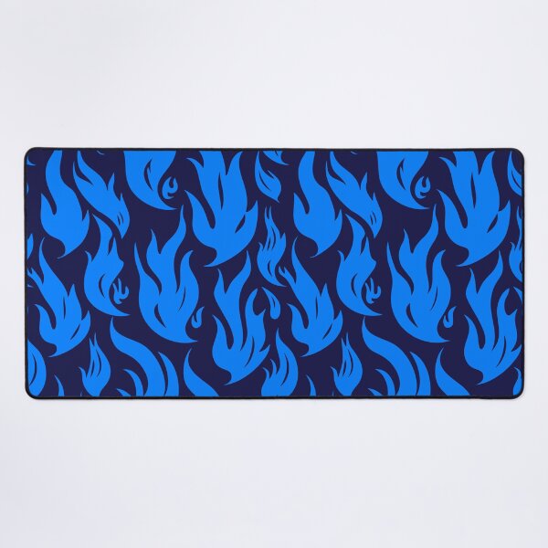 Item preview, Blue Fire Flames Hot Pattern Design designed and sold by patternsoup.