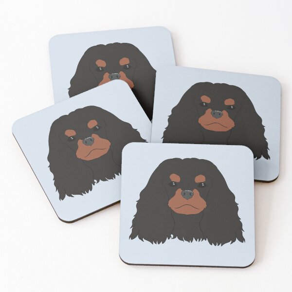 Item preview, Black & Tan Cavalier designed and sold by Rae & Nova.