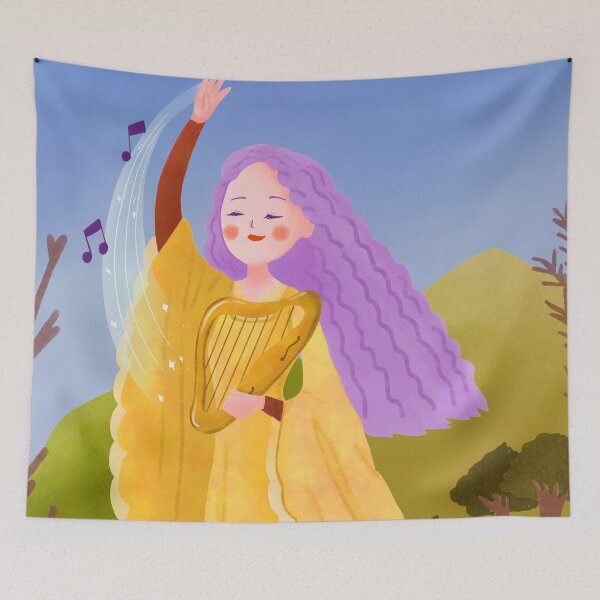 Item preview, Vintage Fantasy inspired Medieval Scene Illustration 7 designed and sold by MariOyama.