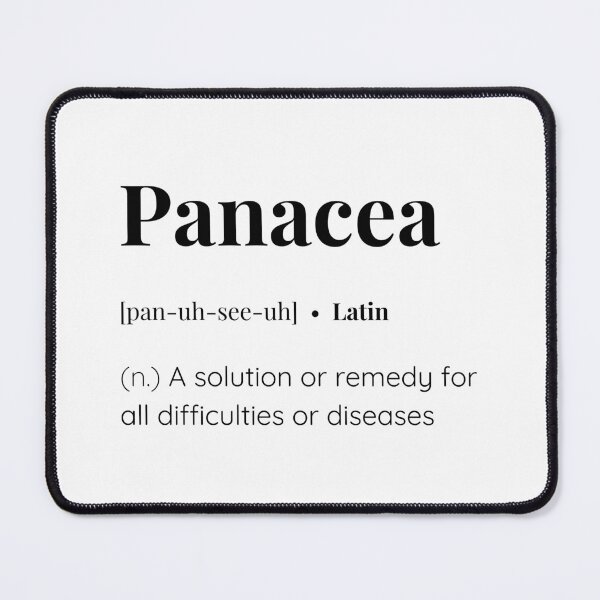 Item preview, Panacea latin word meaning designed and sold by SimplyMots.