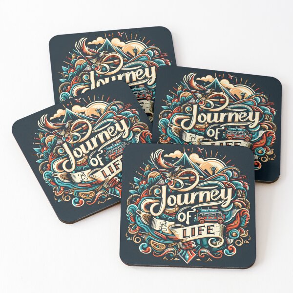 Item preview, Journey of life, typography designed and sold by maxmaj.