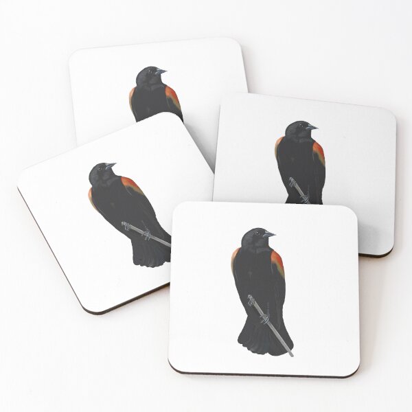 Item preview, Redwing Blackbird designed and sold by Wondersofwhimsy.