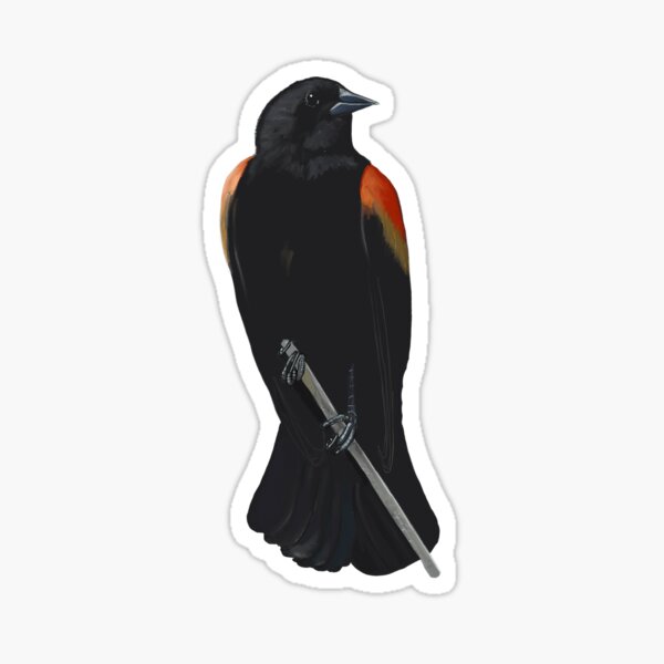 Item preview, Redwing Blackbird designed and sold by Wondersofwhimsy.