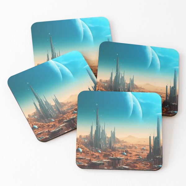 Item preview, Futuristic Martian Colony designed and sold by GalacticLabs.