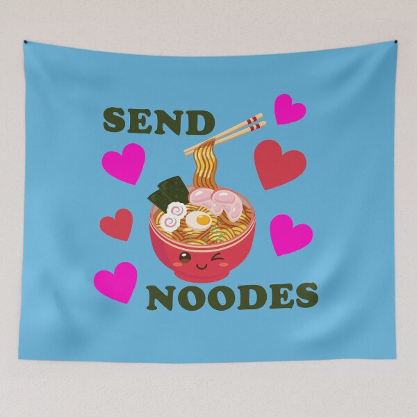 Item preview, Send Noods - Sexy Ramen Noodle Kawaii Bowl designed and sold by WigOutlet.