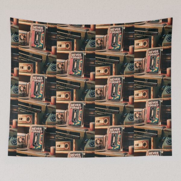 Item preview, Never Forget 90s Cassette Tape designed and sold by martin max.