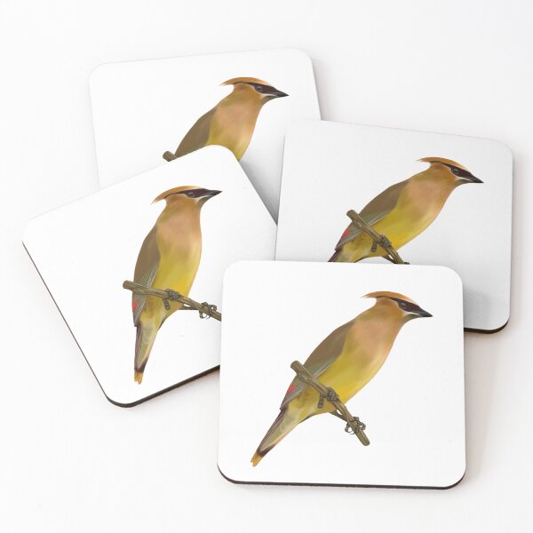 Item preview, Cedar Waxwing designed and sold by Wondersofwhimsy.