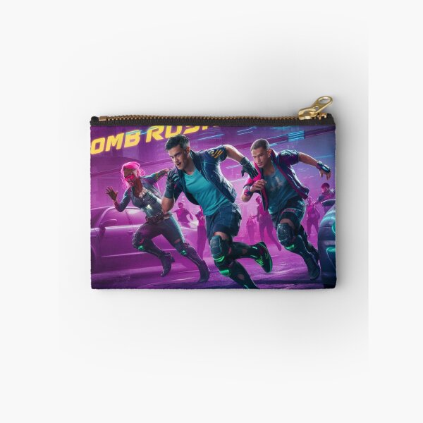 Item preview, "Neon Rush: Cyberpunk Action in the Night City" designed and sold by DesignEpic22.